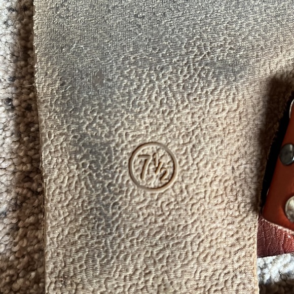 Brown sandals size 7 - Picture 3 of 3